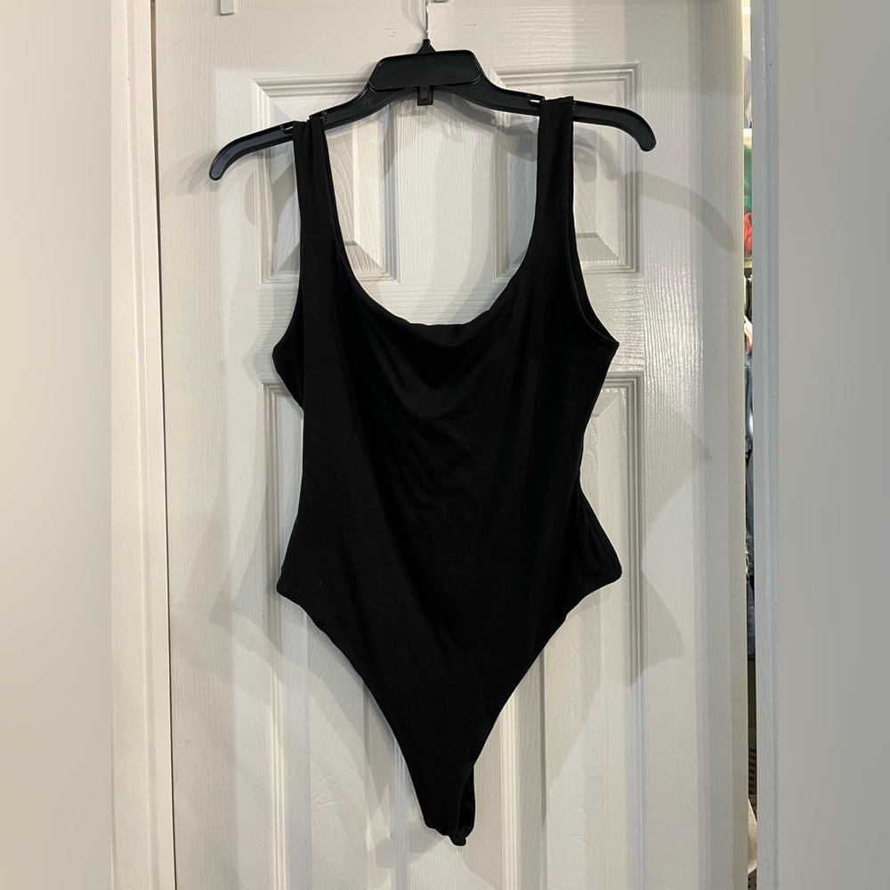 Naked Wardrobe Womens Thong Bodysuit - Large